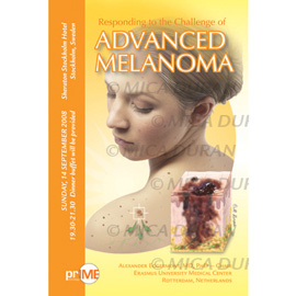 medical illustration of Postcard, Brochure, Signage for Oncology Convention